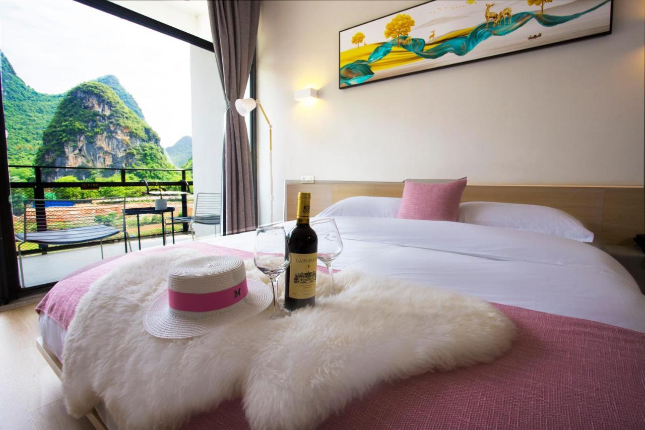 Sure I Do全景山宿 Yangshuo Eksteriør billede