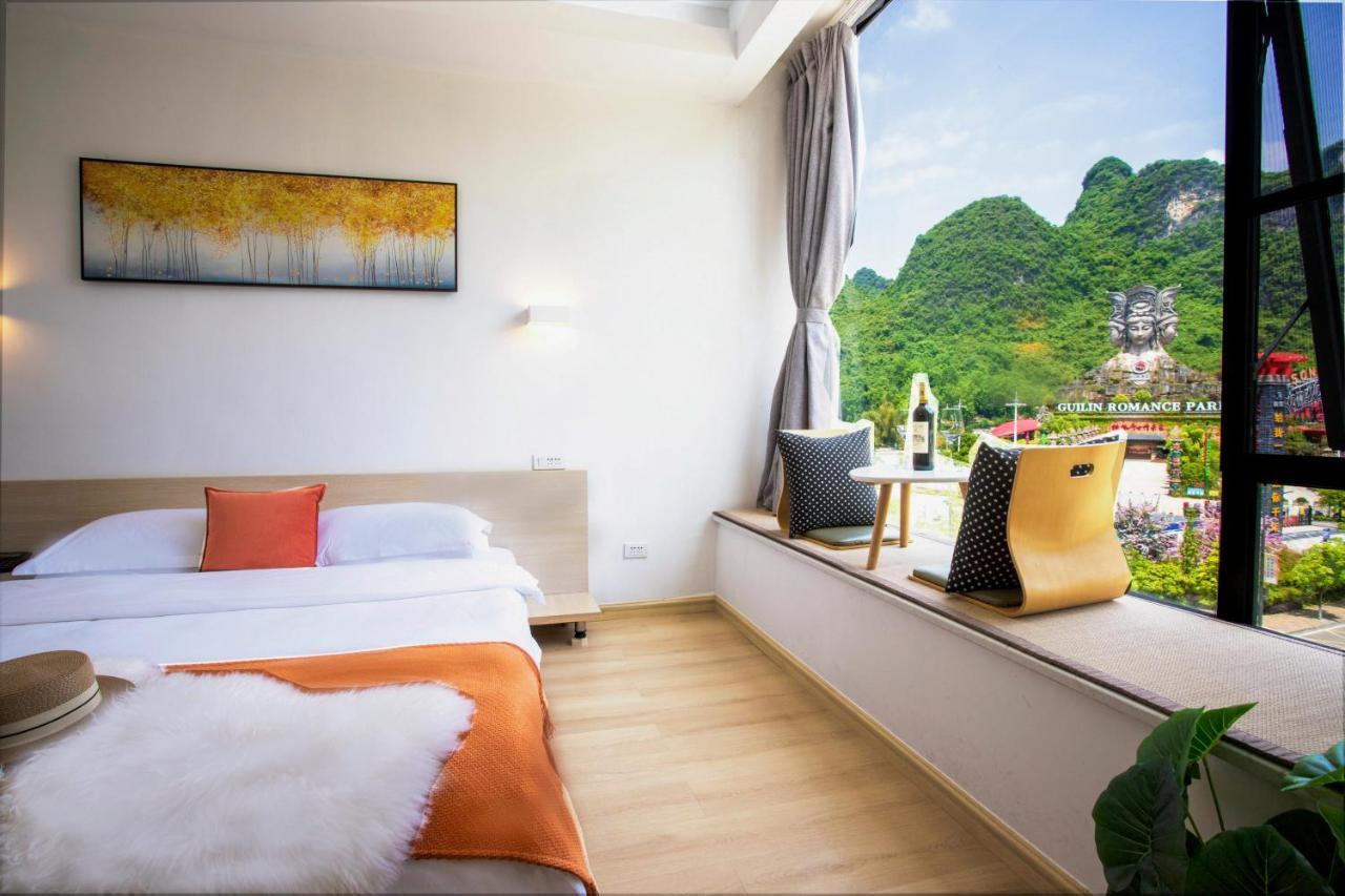 Sure I Do全景山宿 Yangshuo Eksteriør billede