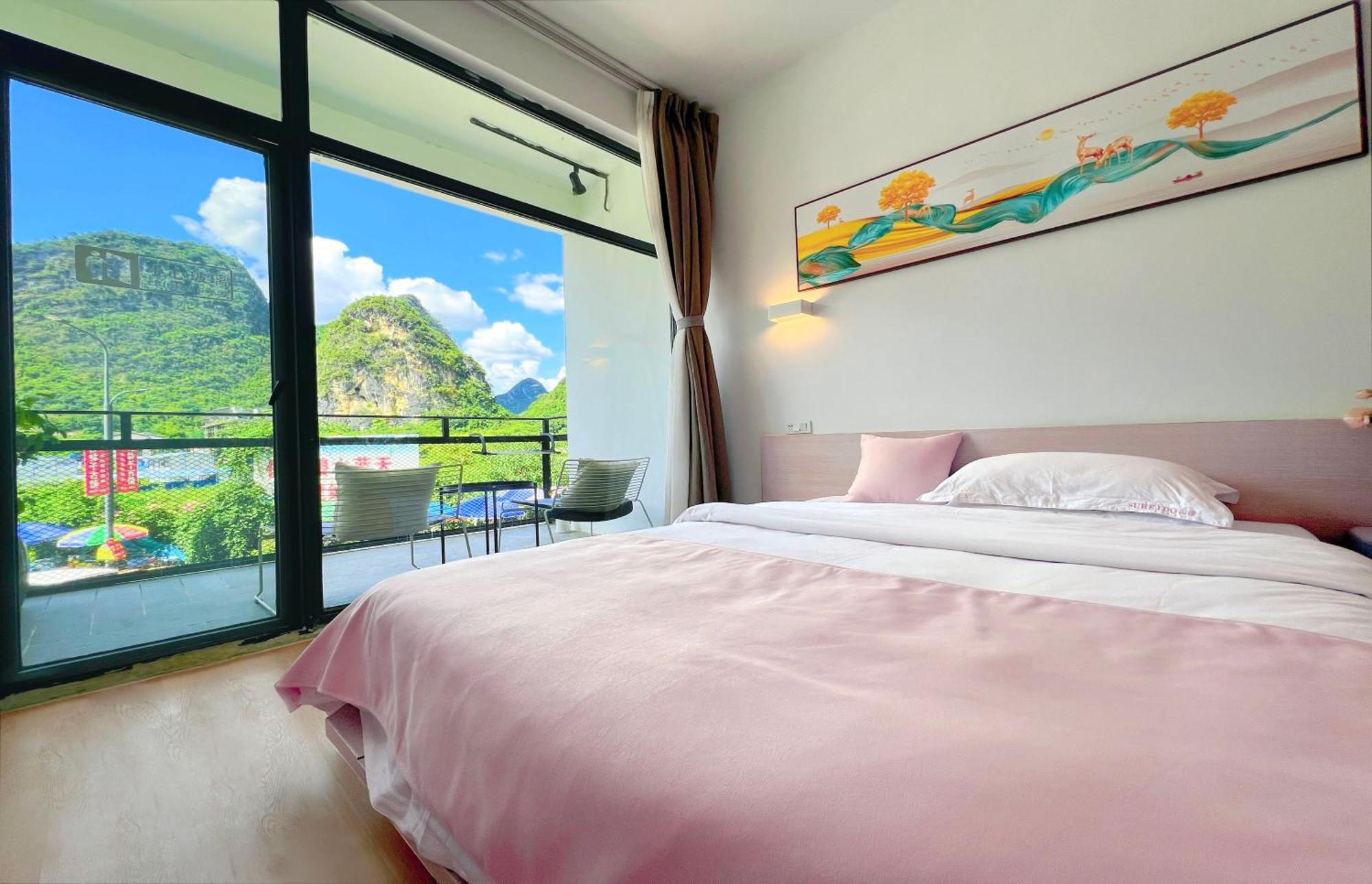 Sure I Do全景山宿 Yangshuo Eksteriør billede