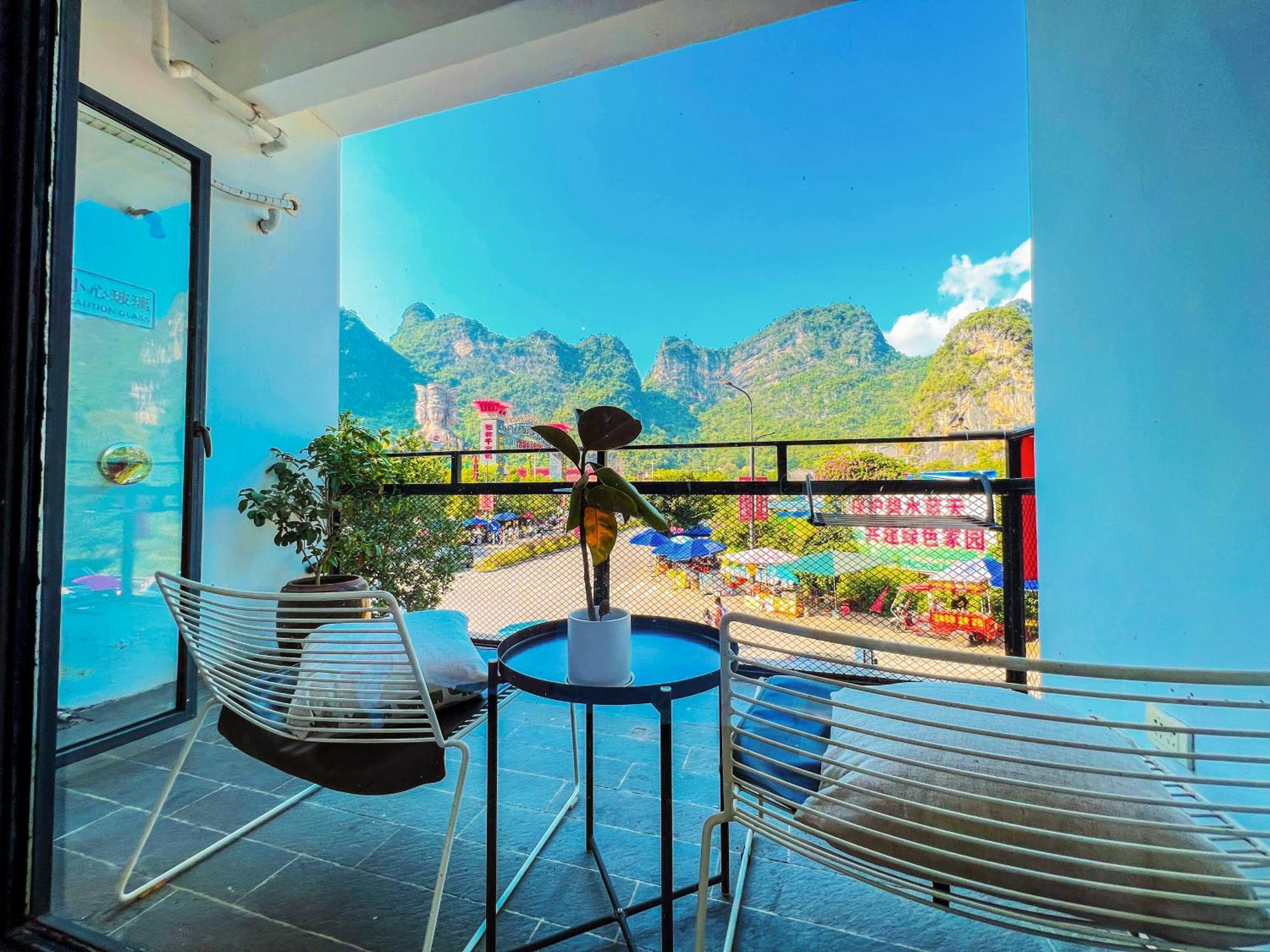 Sure I Do全景山宿 Yangshuo Eksteriør billede