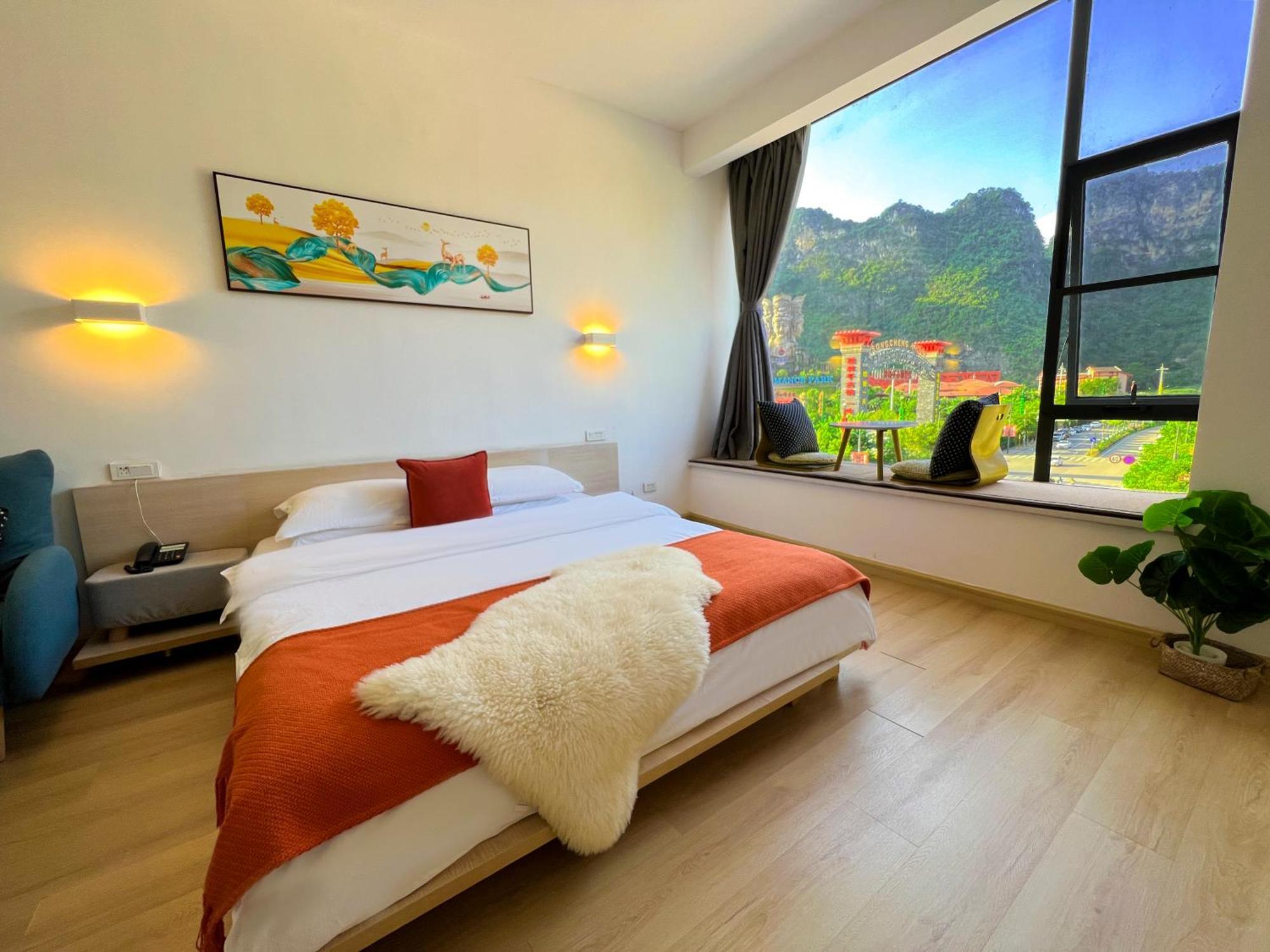 Sure I Do全景山宿 Yangshuo Eksteriør billede